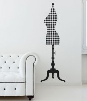 Mannequin Wall Decal