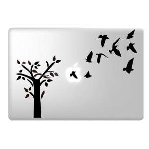 Tree laptop sticker