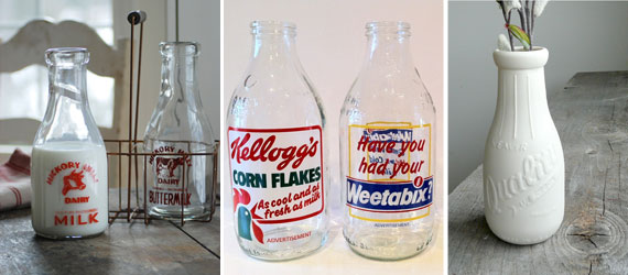 Vintage-Milk-Bottles