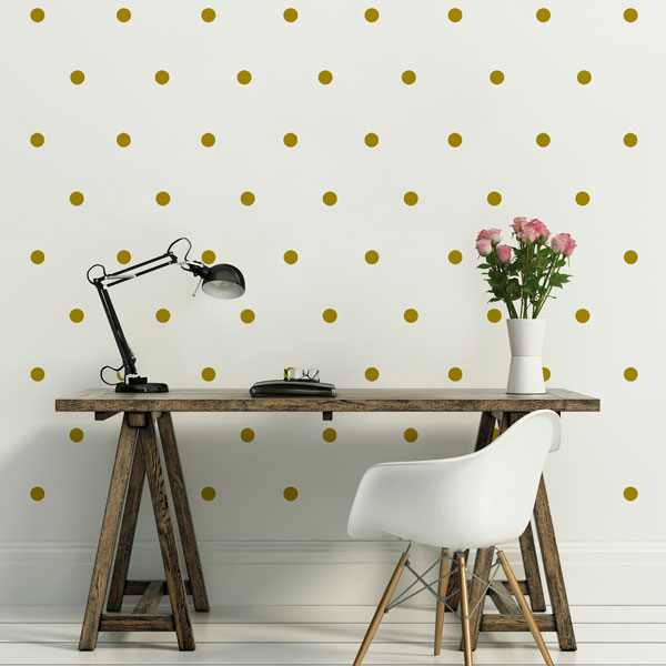 Dots wall decal
