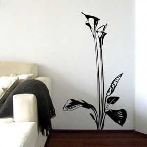 Calla Lily Flower Wall Decal