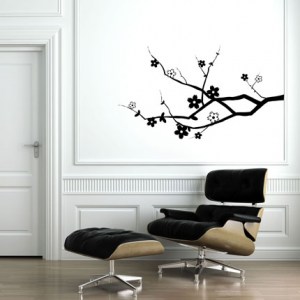Cherry Blossom Branch Wall Decal