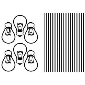 Light Bulbs Comb