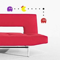 Ms Pacman, Blinky and Pinky Wall Decal