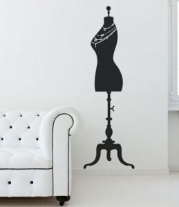 Mannequin Wall Decal