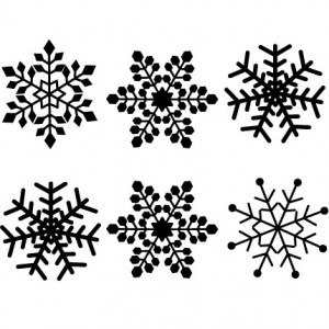 Snowflakes Sticker