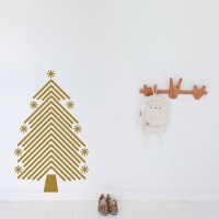 Geometrical Christmas Tree Gold