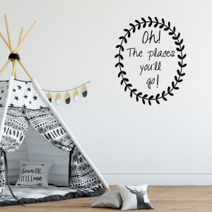 Oh The Places You'll Go Wall Decal