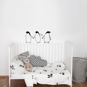 Three_Little_Penguins Wall Decal