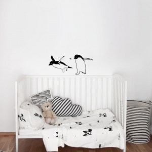 Two_Funny_Penguins Wall Decal